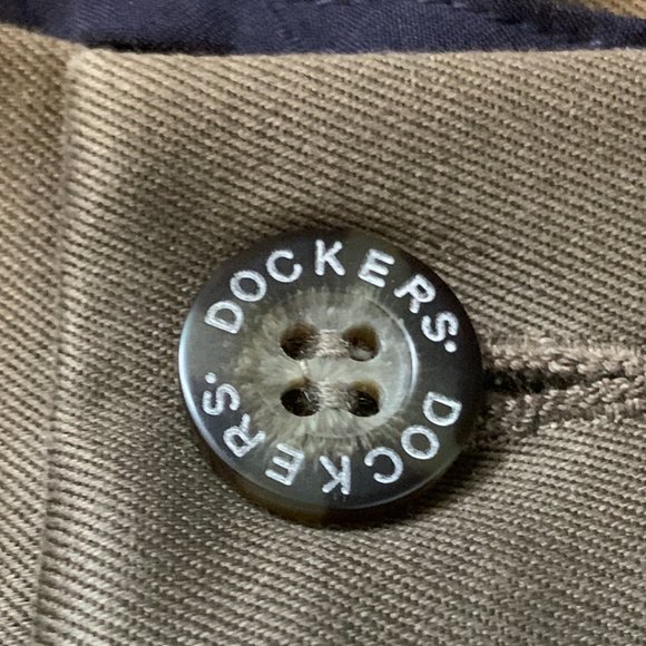 NWT Dockers Signature Khaki Flat Front D2 Straight Mens Pants 38/30 - Picture 5 of 7